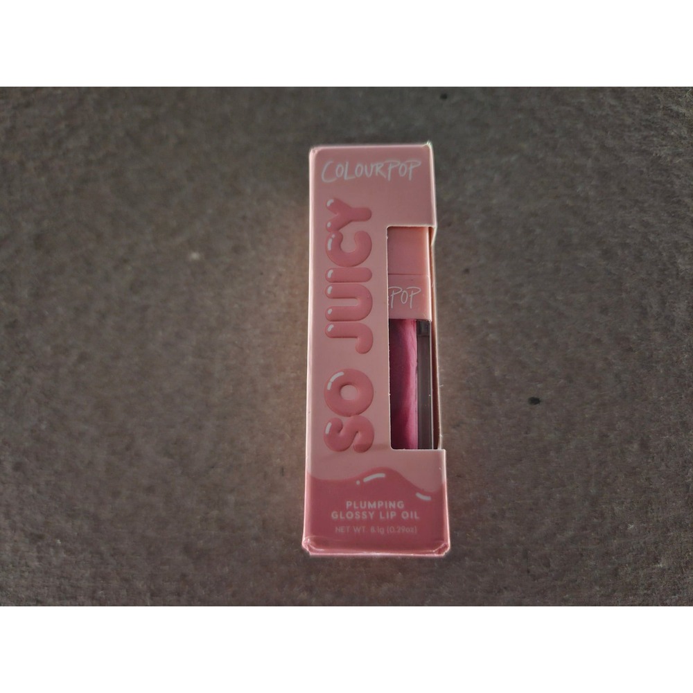 ColourPop So Juicy Plumping Glossy Lip Oil Trending Now Pink Cruelty Free 8.1g